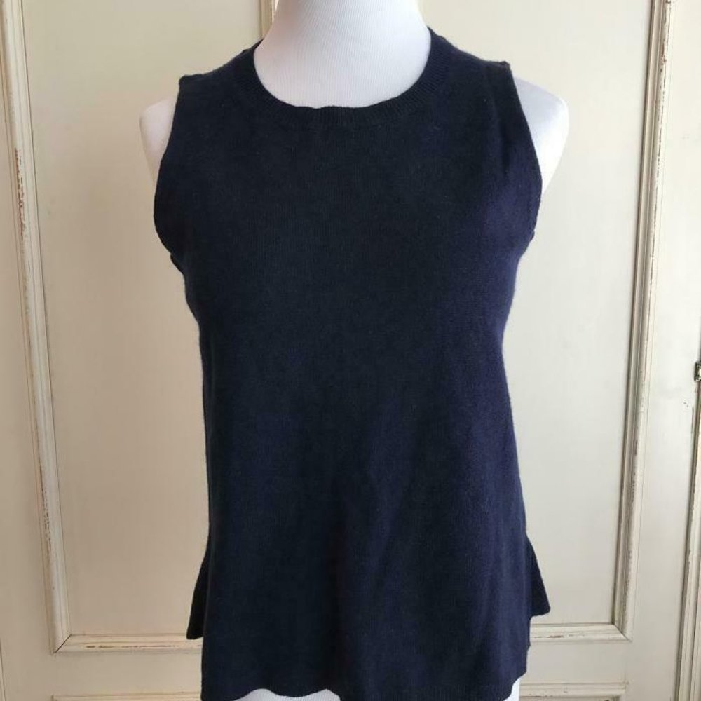 J.Crew $348 Italian CASHMERE Shell Top E8784